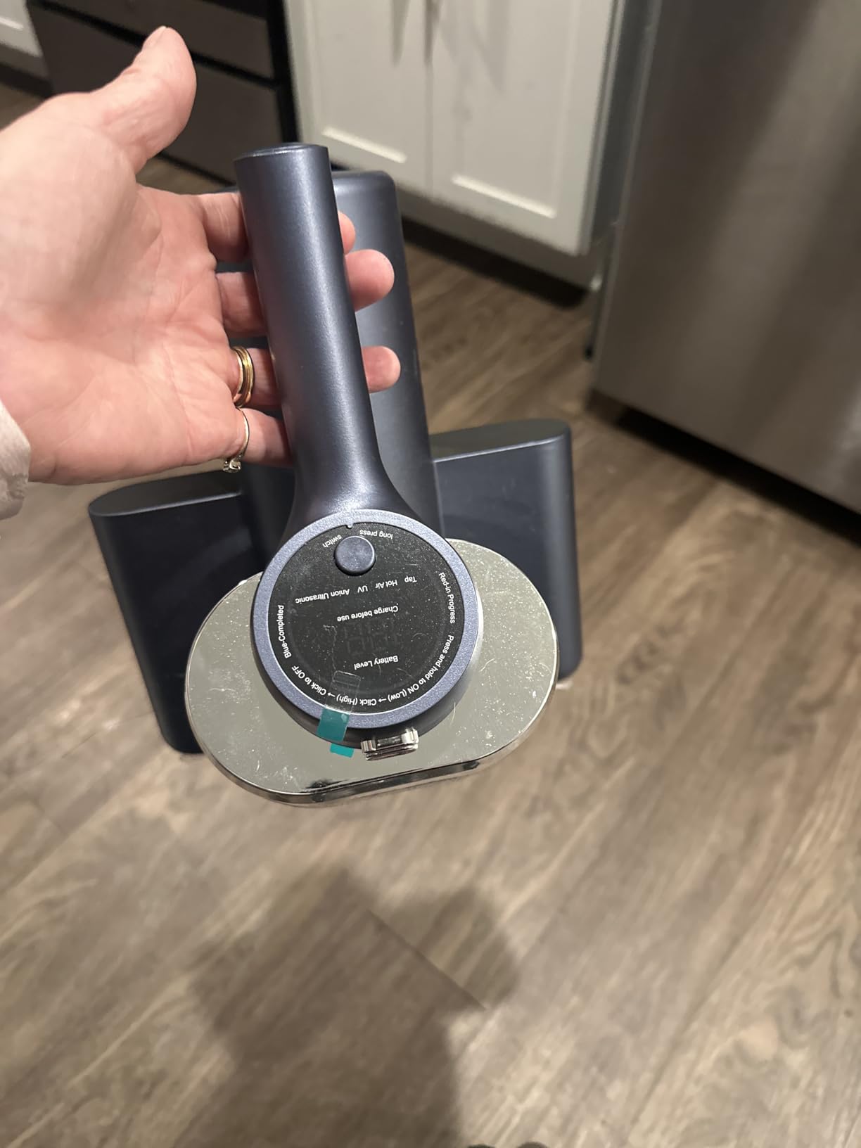 Teant Cordless Bed Mattress Vacuum, 18kPa Suction & LED Display, Model MV01 customer photo 2