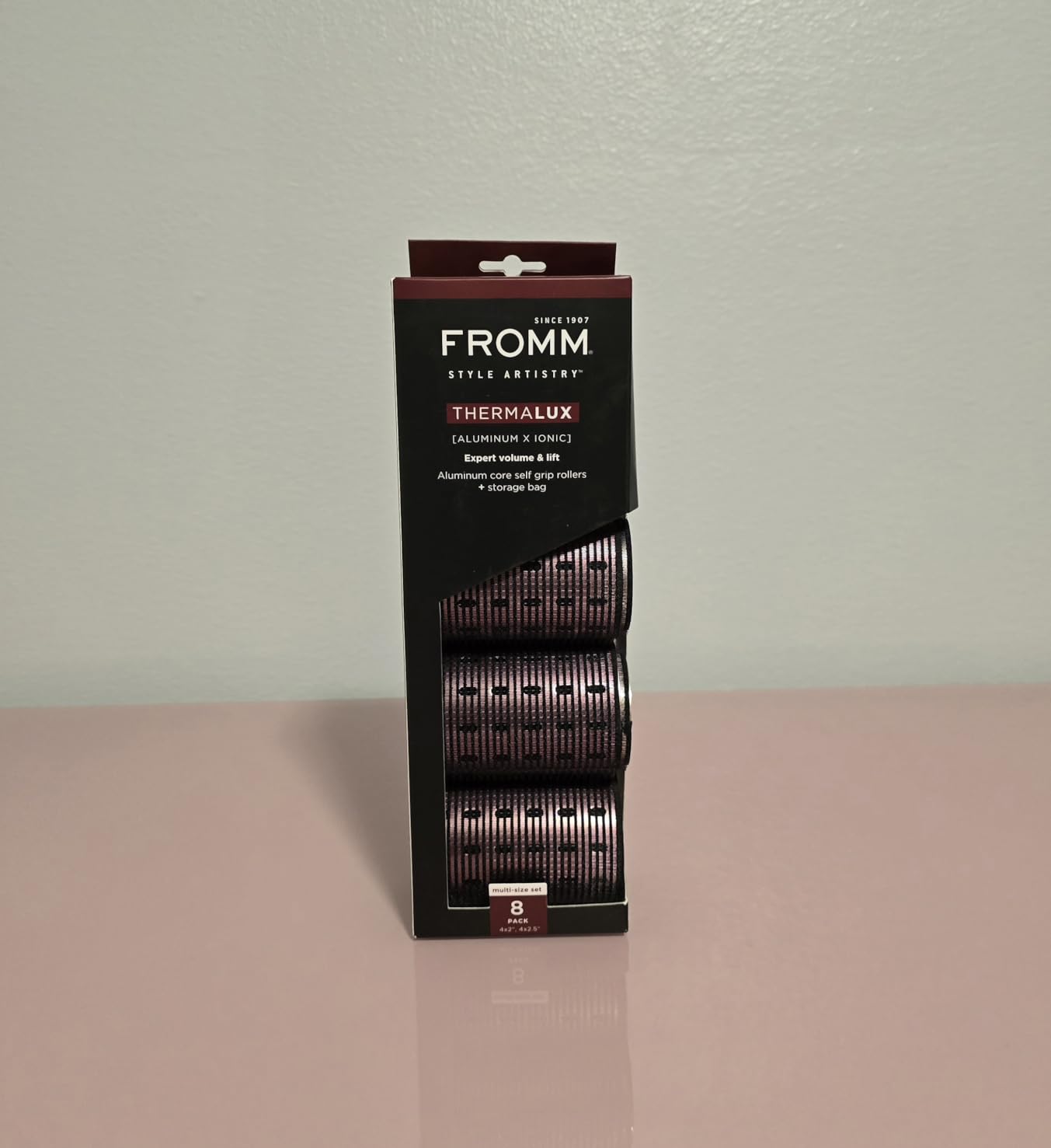 Fromm Thermalux Aluminum Core Professional Hair Rollers, 2