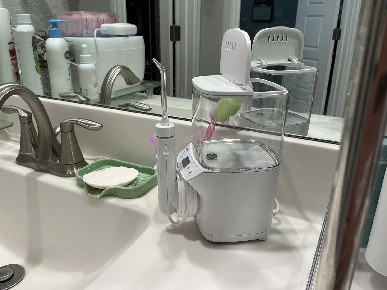 Waterpik Promax Countertop Water Flosser, SmartAdvance, 10 Settings, 5 Tips customer photo 1
