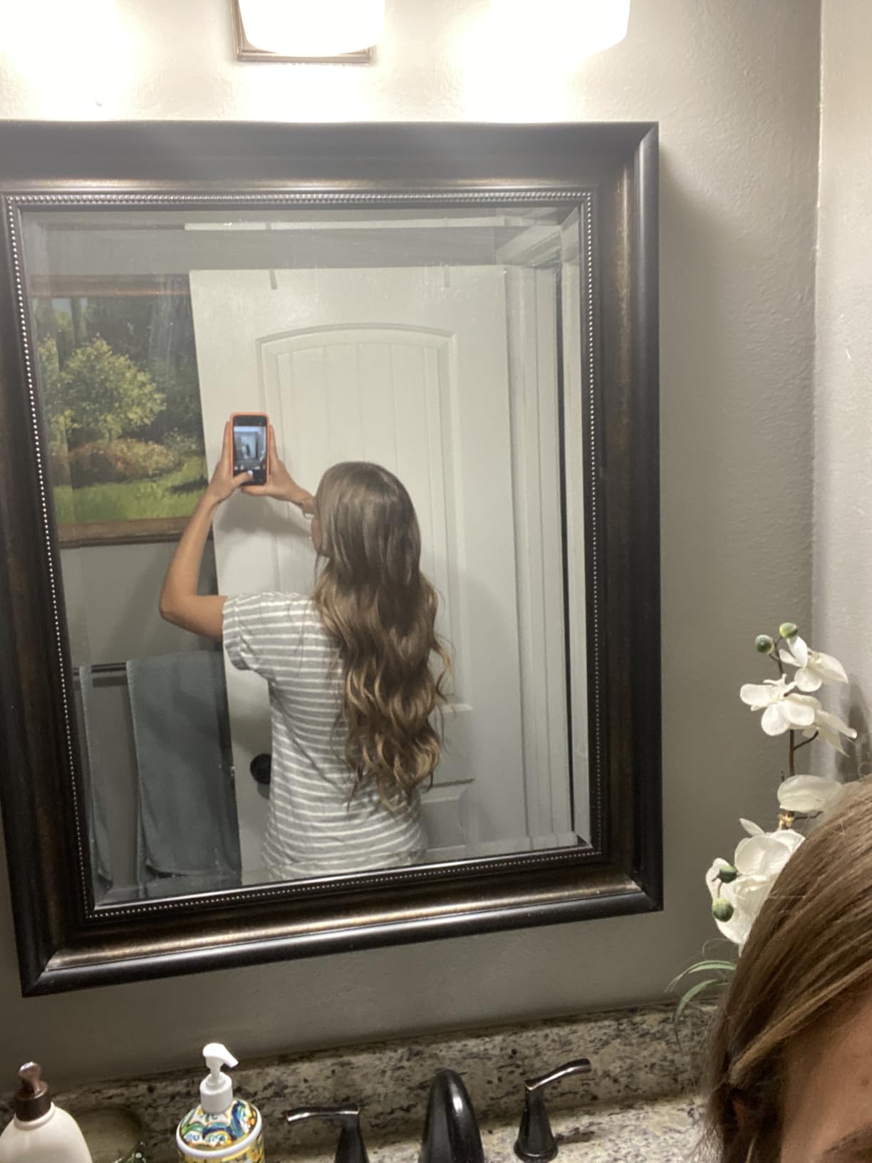 ORYNNE 1.5 Inch Curling Wand for Loose Beach Waves, Large Curling Wand Iron customer photo 1