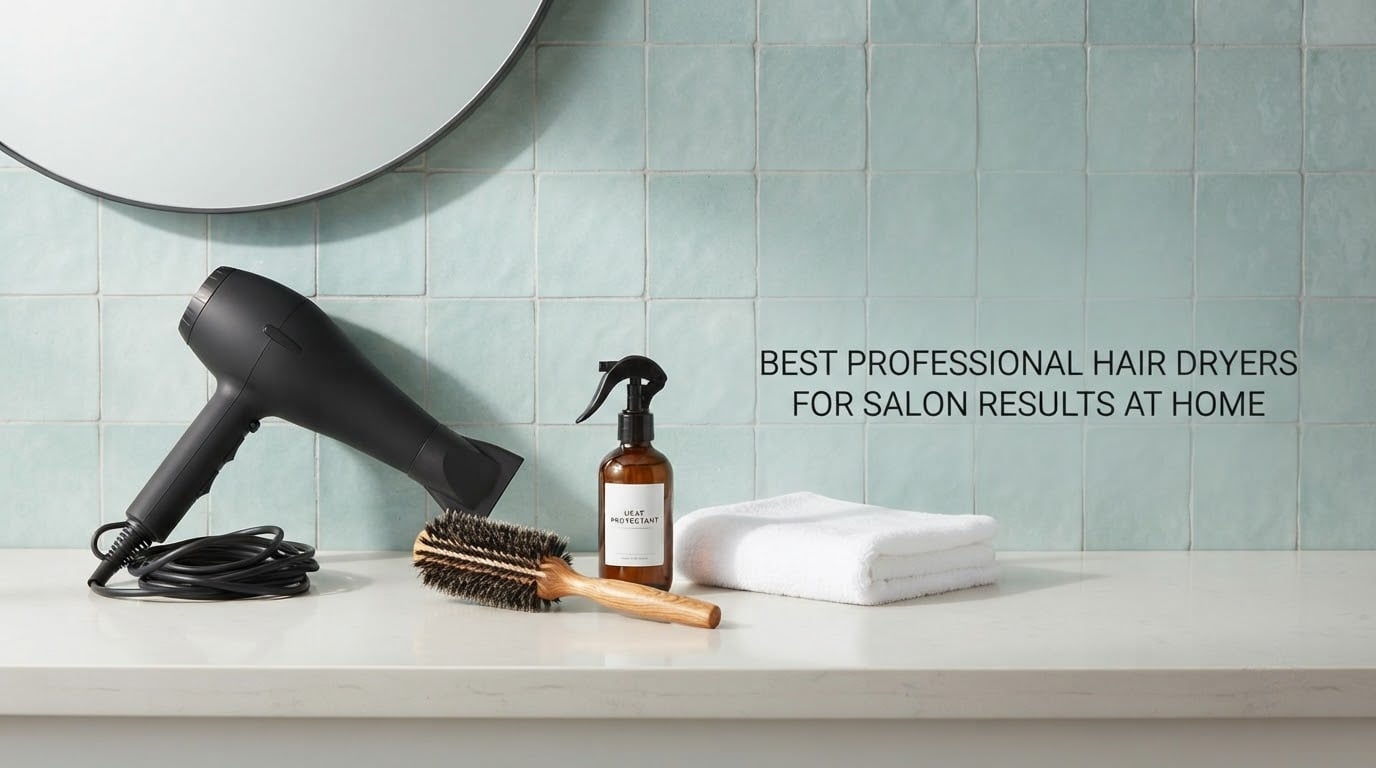best professional hair dryers for salon results at home