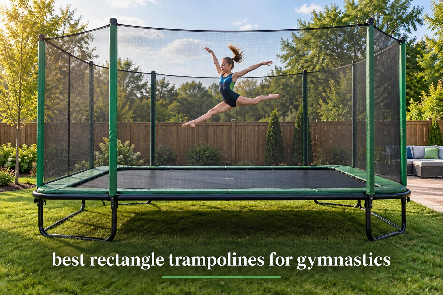 best rectangle trampolines for gymnastics