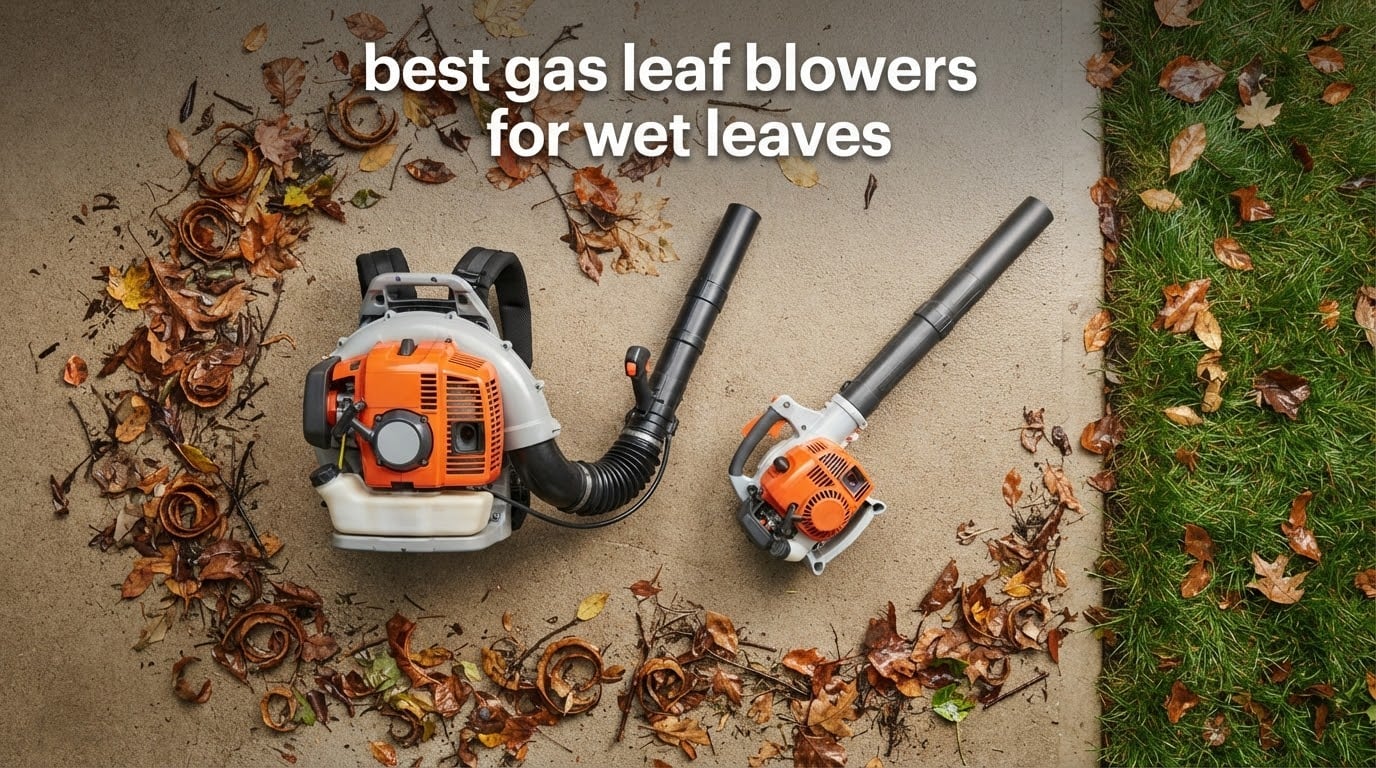 best gas leaf blowers for wet leaves