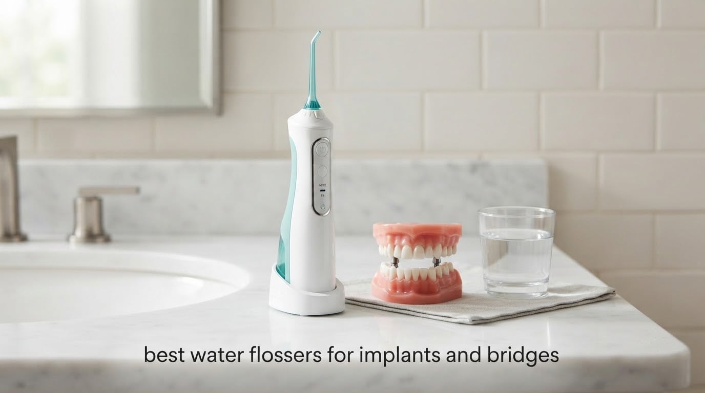 best water flossers for implants and bridges