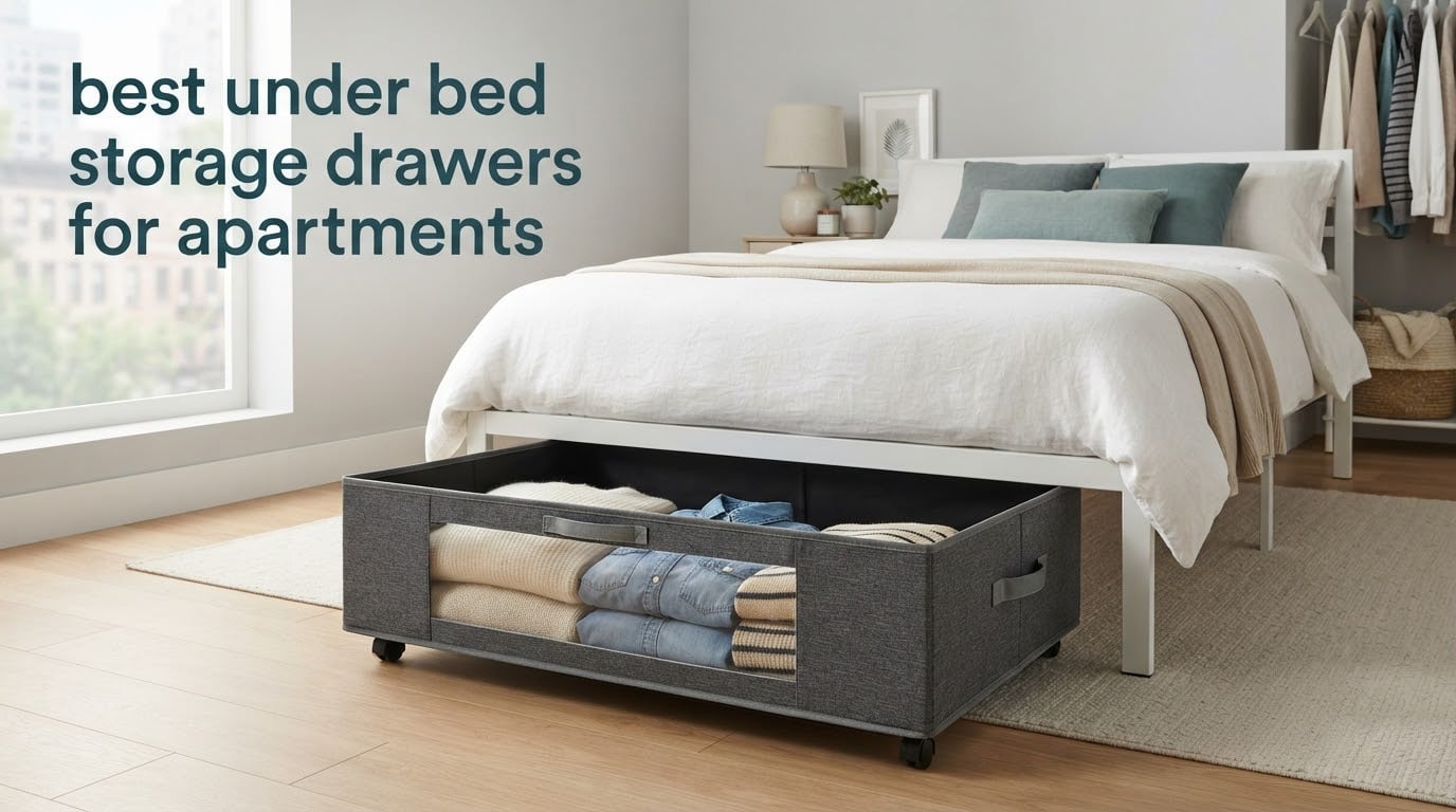 best under bed storage drawers for apartments