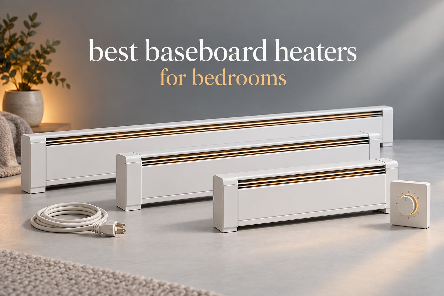 best baseboard heaters for bedrooms