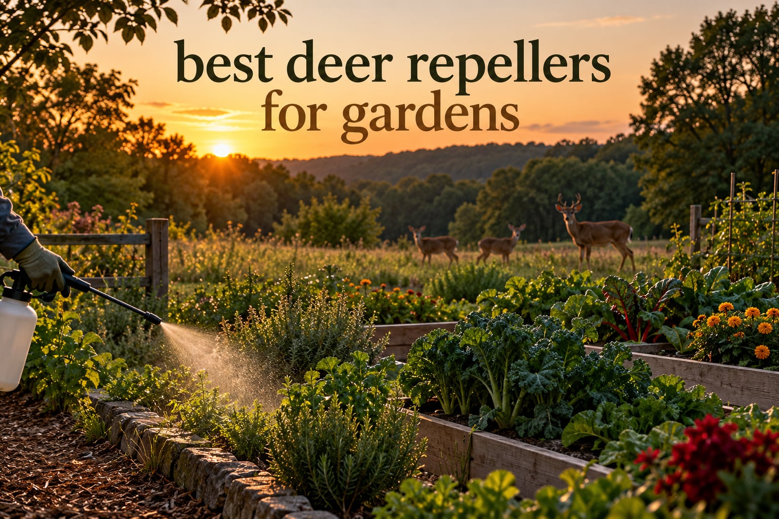 best deer repellers for gardens