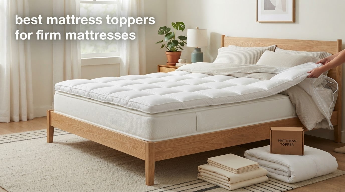 best mattress toppers for firm mattresses