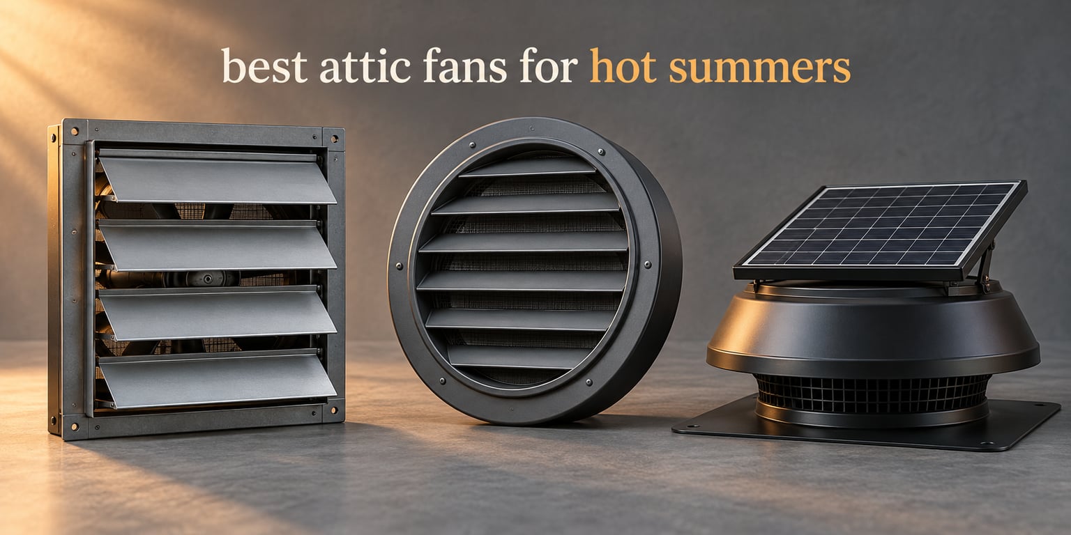 best attic fans for hot summers