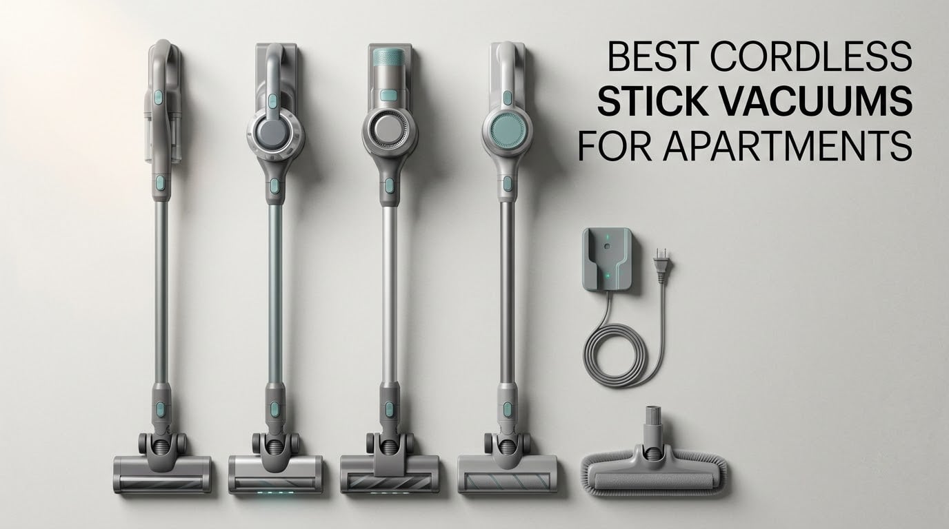 best cordless stick vacuums for apartments