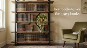 best bookshelves for heavy books