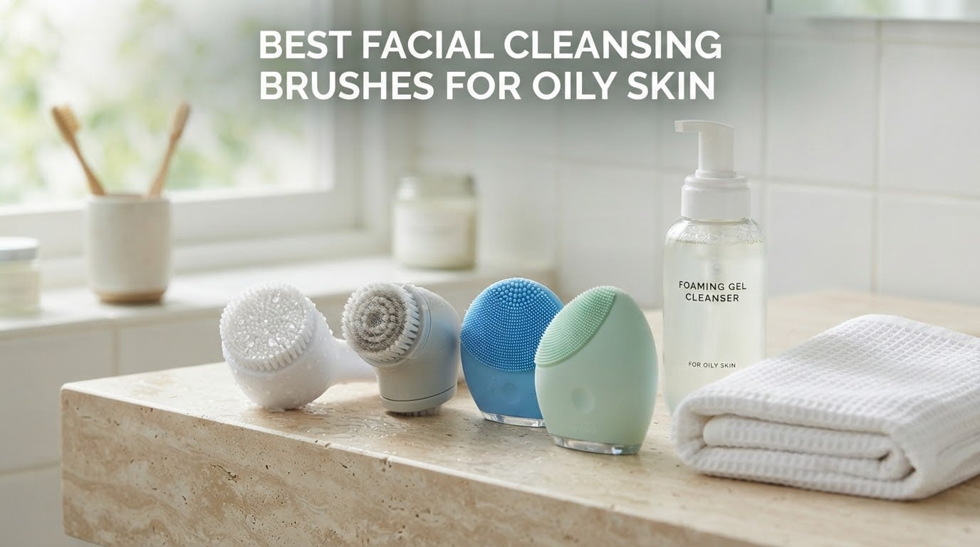 best facial cleansing brushes for oily skin