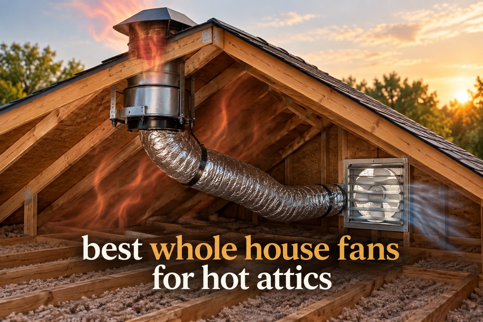 best whole house fans for hot attics