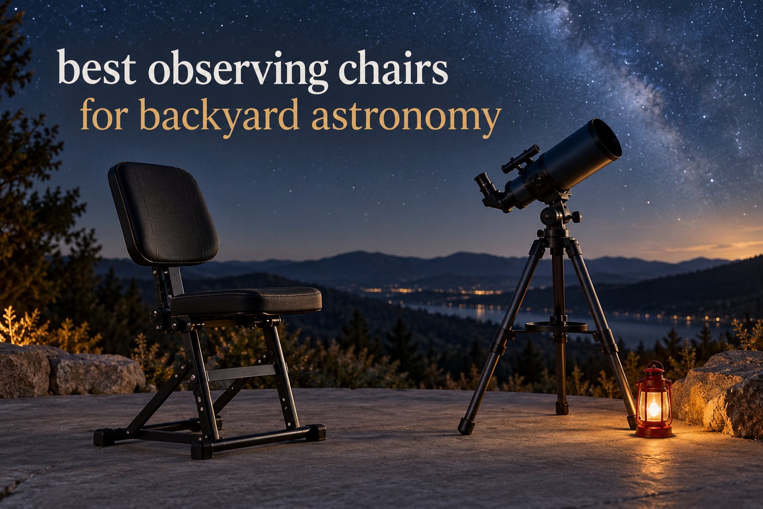 best observing chairs for backyard astronomy