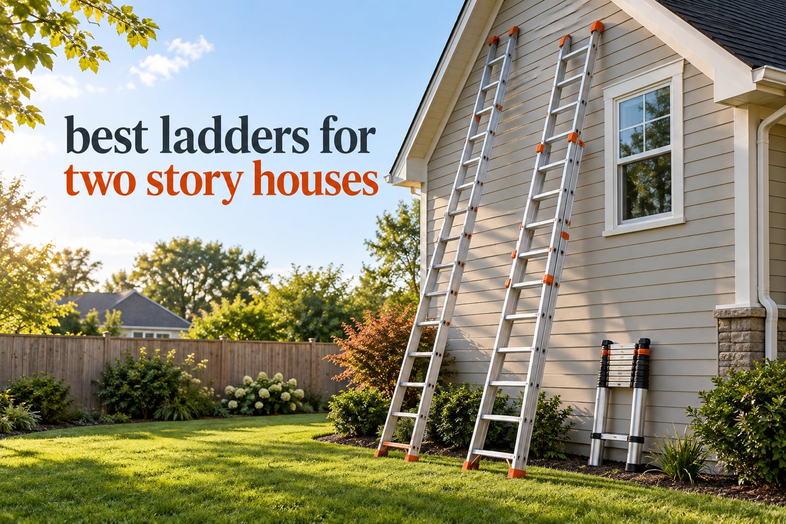 best ladders for two story houses