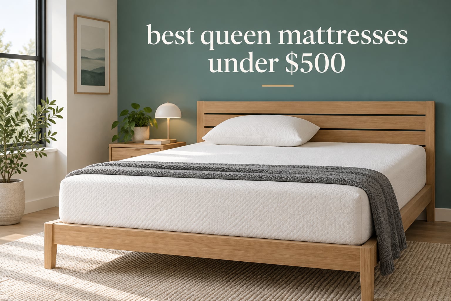 best queen mattresses under $500