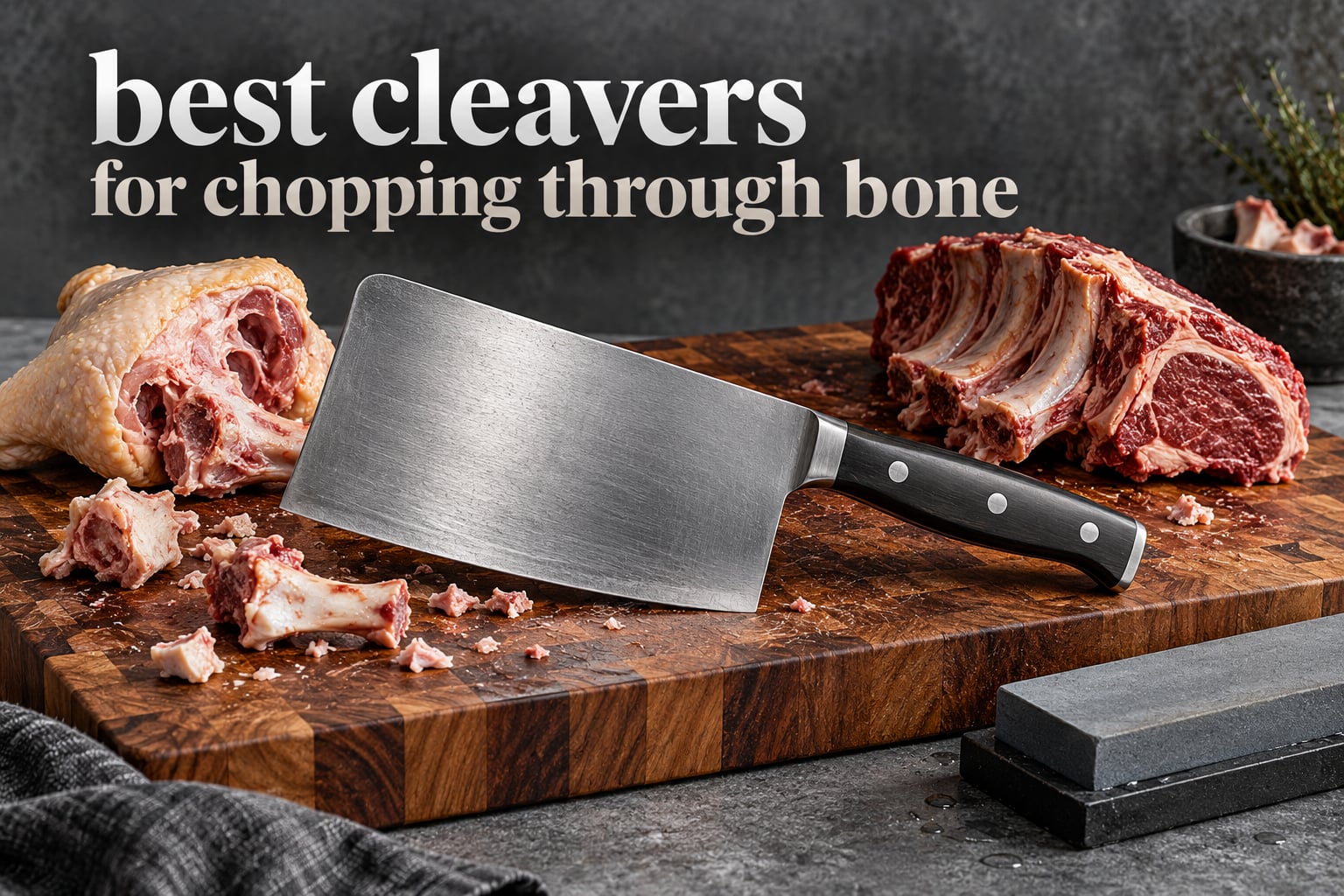 best cleavers for chopping through bone