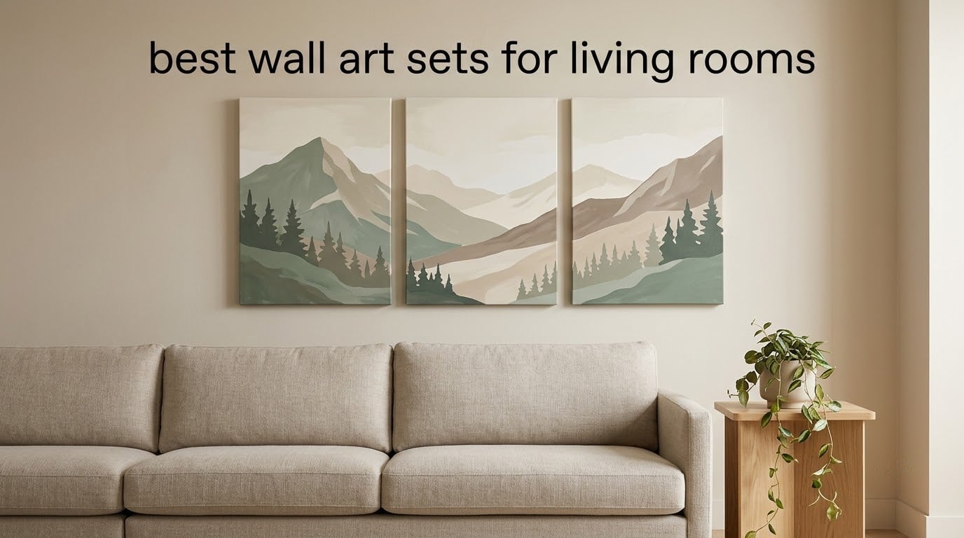 best wall art sets for living rooms