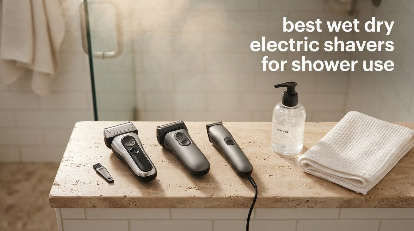 best wet dry electric shavers for shower use