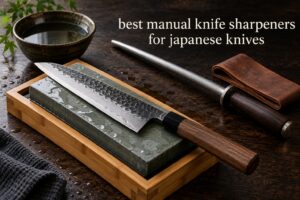 best manual knife sharpeners for japanese knives