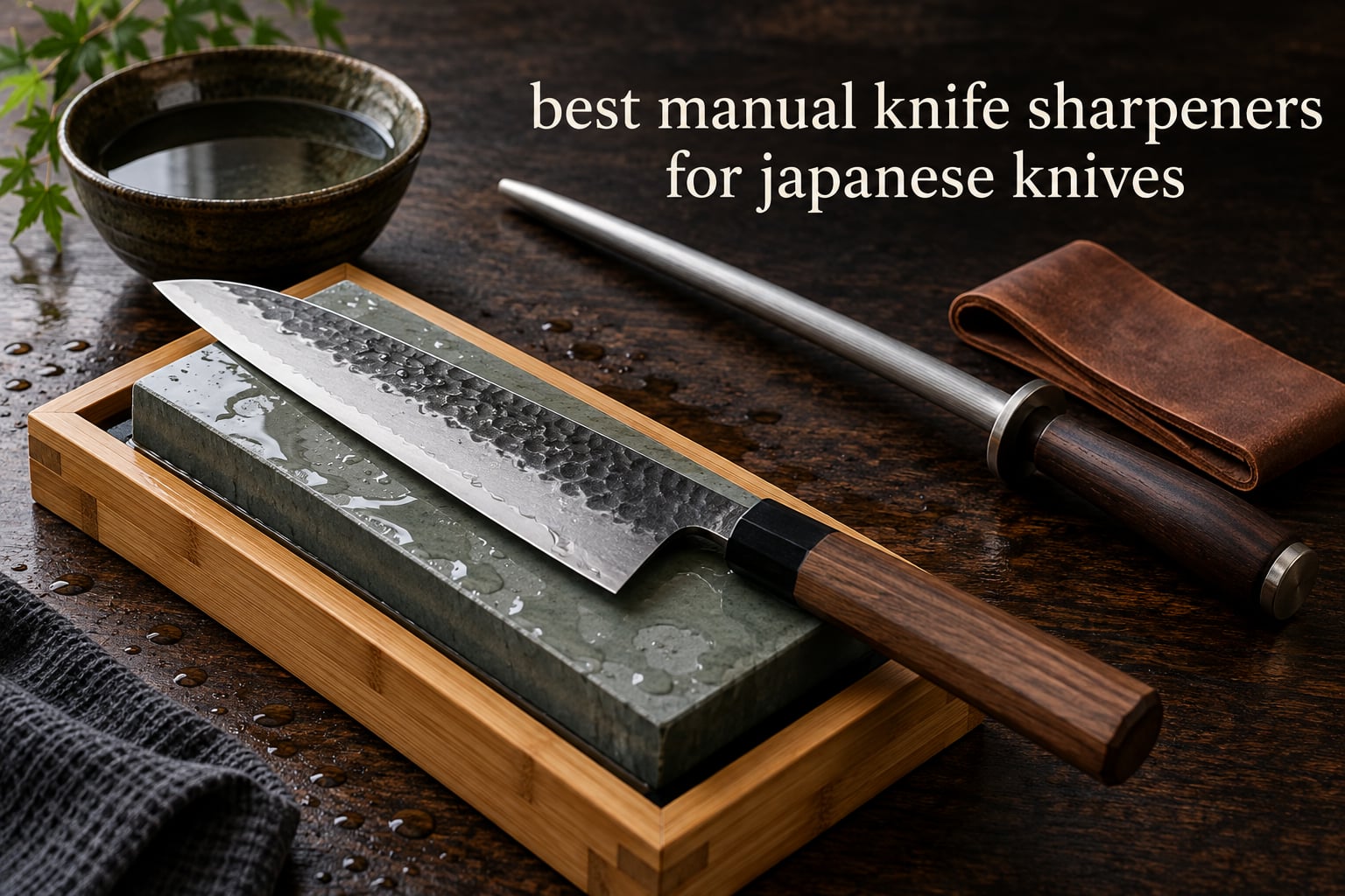 best manual knife sharpeners for japanese knives