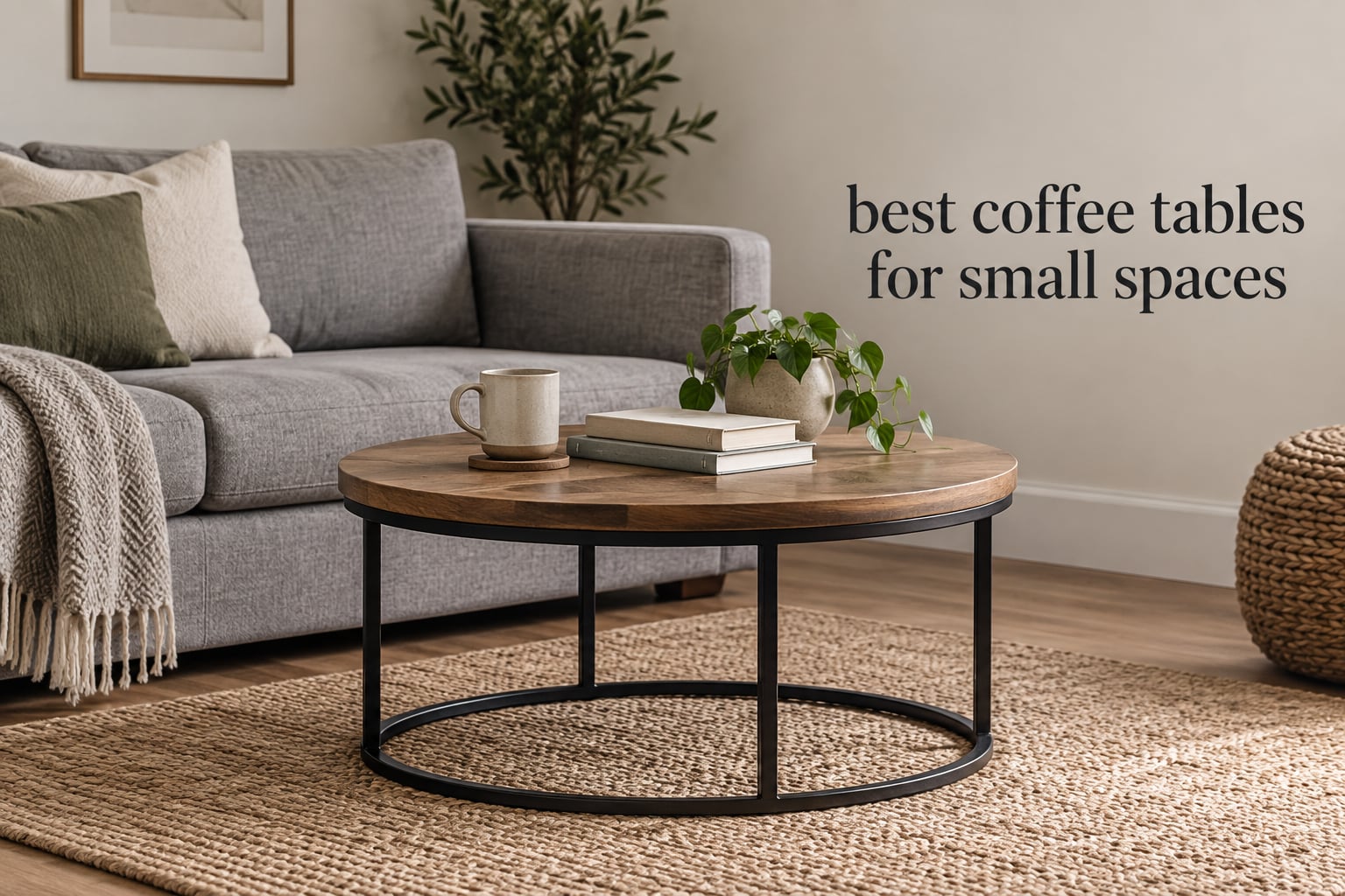 best coffee tables for small spaces