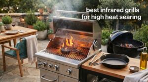 best infrared grills for high heat searing