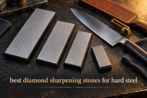best diamond sharpening stones for hard steel