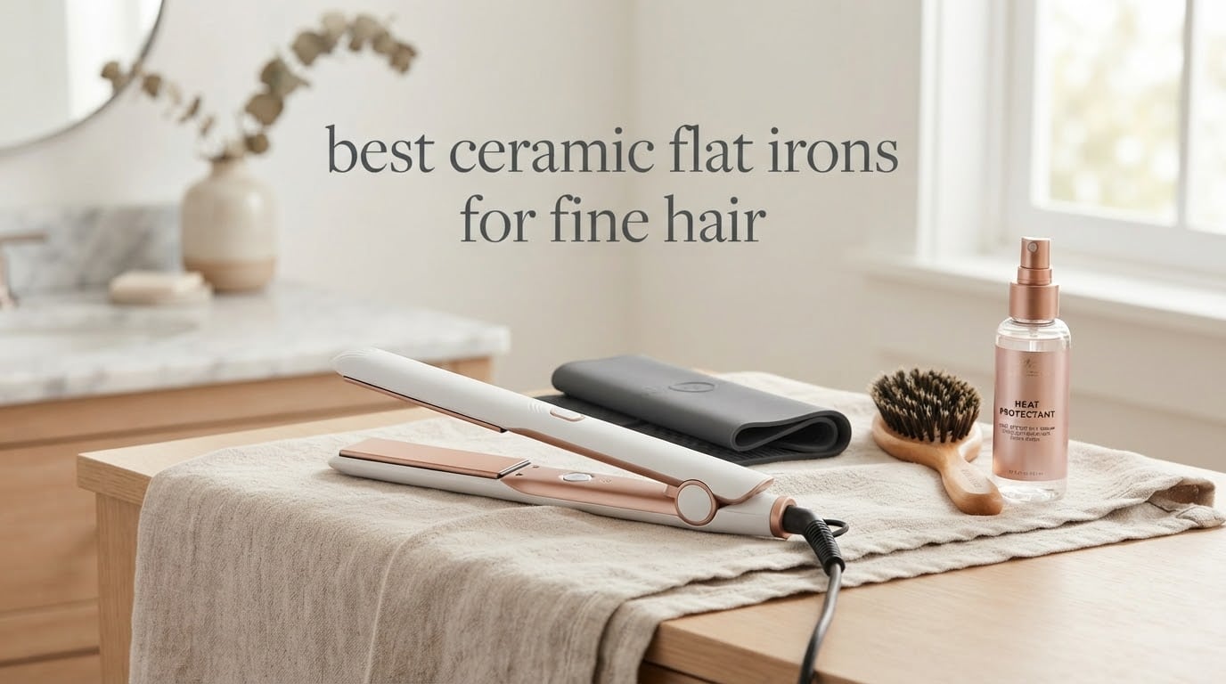 best ceramic flat irons for fine hair
