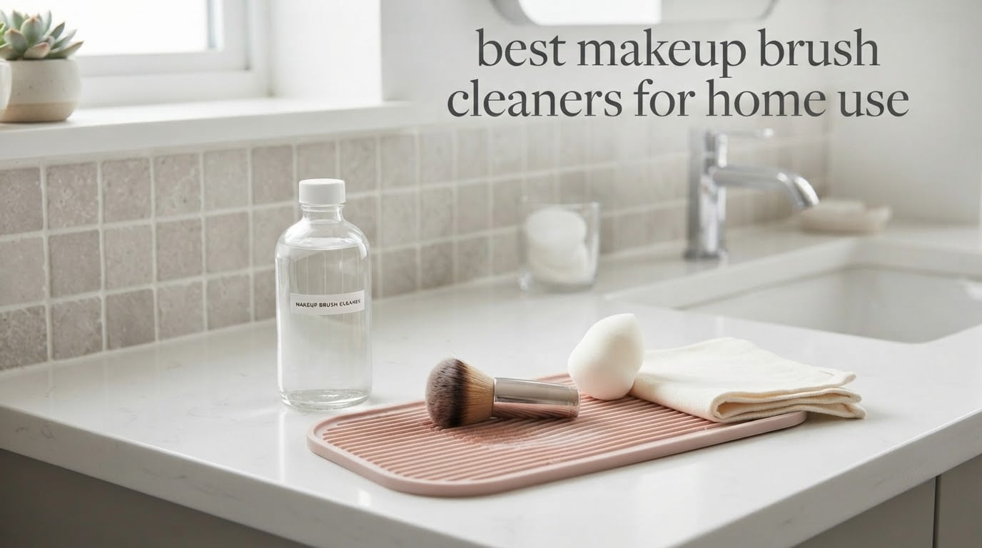 best makeup brush cleaners for home use