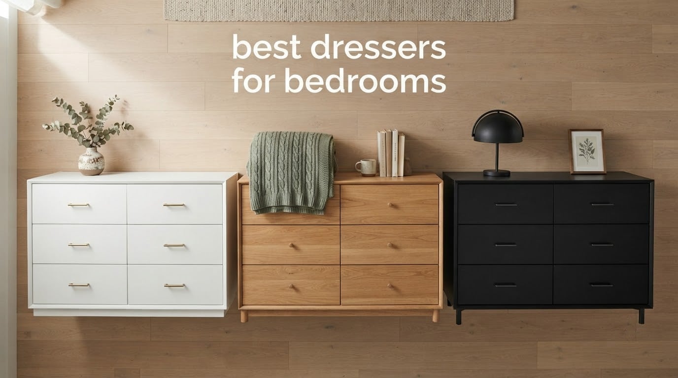 best dressers for bedrooms