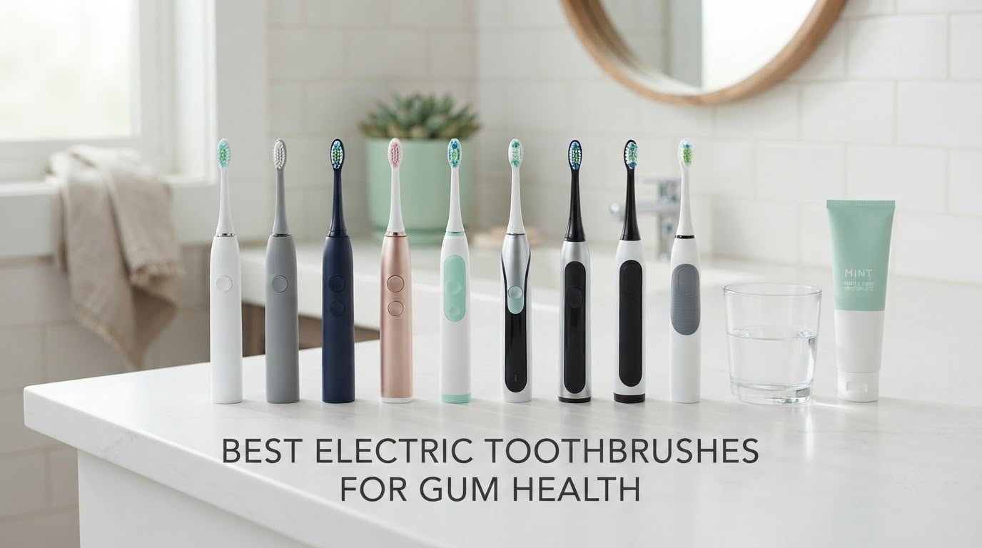 best electric toothbrushes for gum health