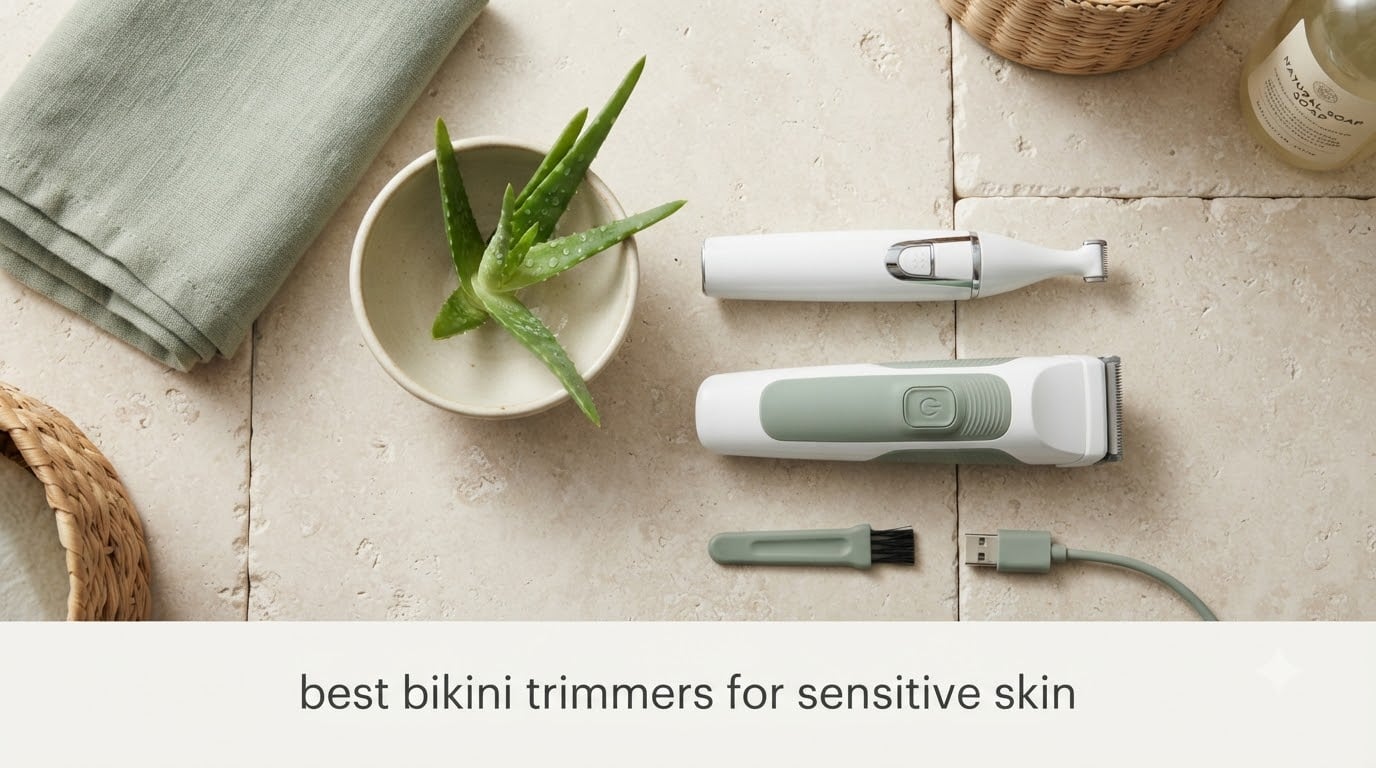 best bikini trimmers for sensitive skin
