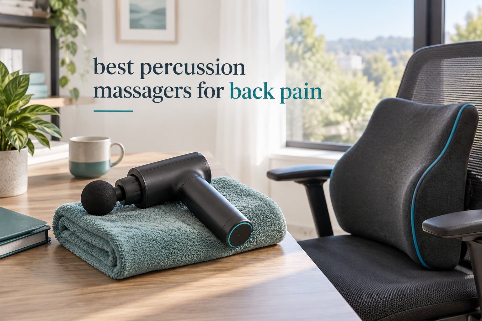 best percussion massagers for back pain