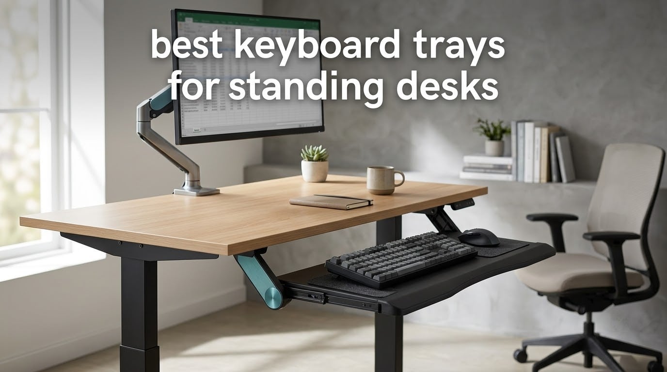best keyboard trays for standing desks