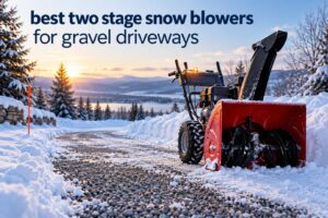 best two stage snow blowers for gravel driveways