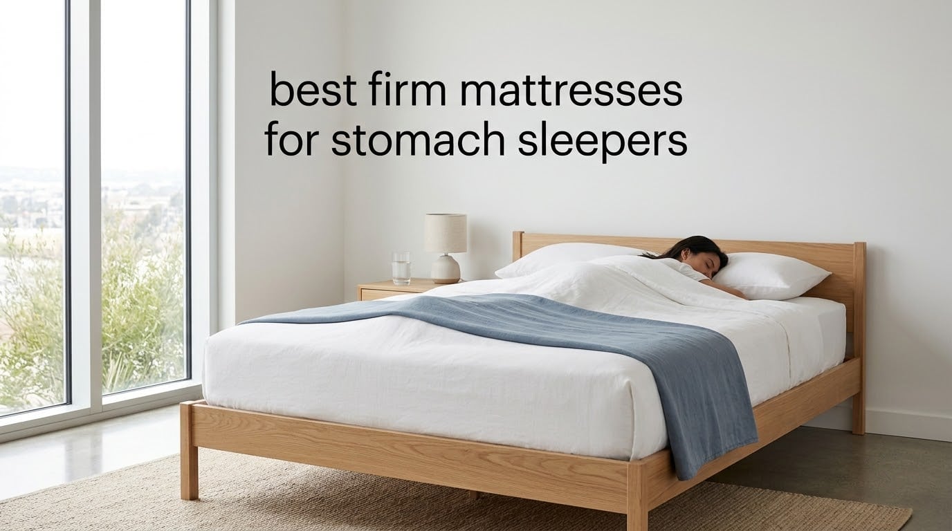 best firm mattresses for stomach sleepers