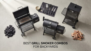 best grill smoker combos for backyards