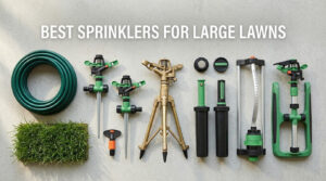 best sprinklers for large lawns