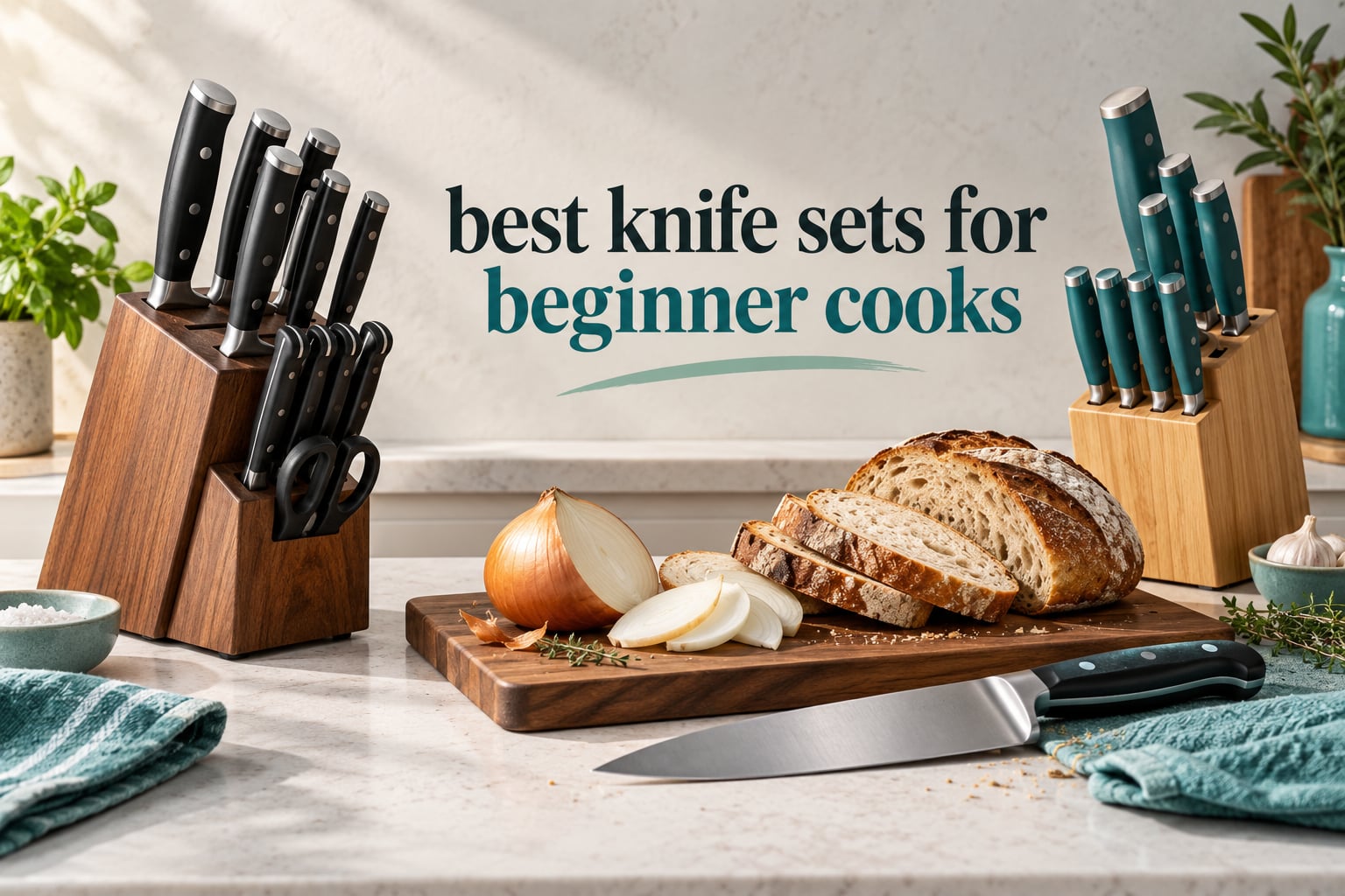 best knife sets for beginner cooks