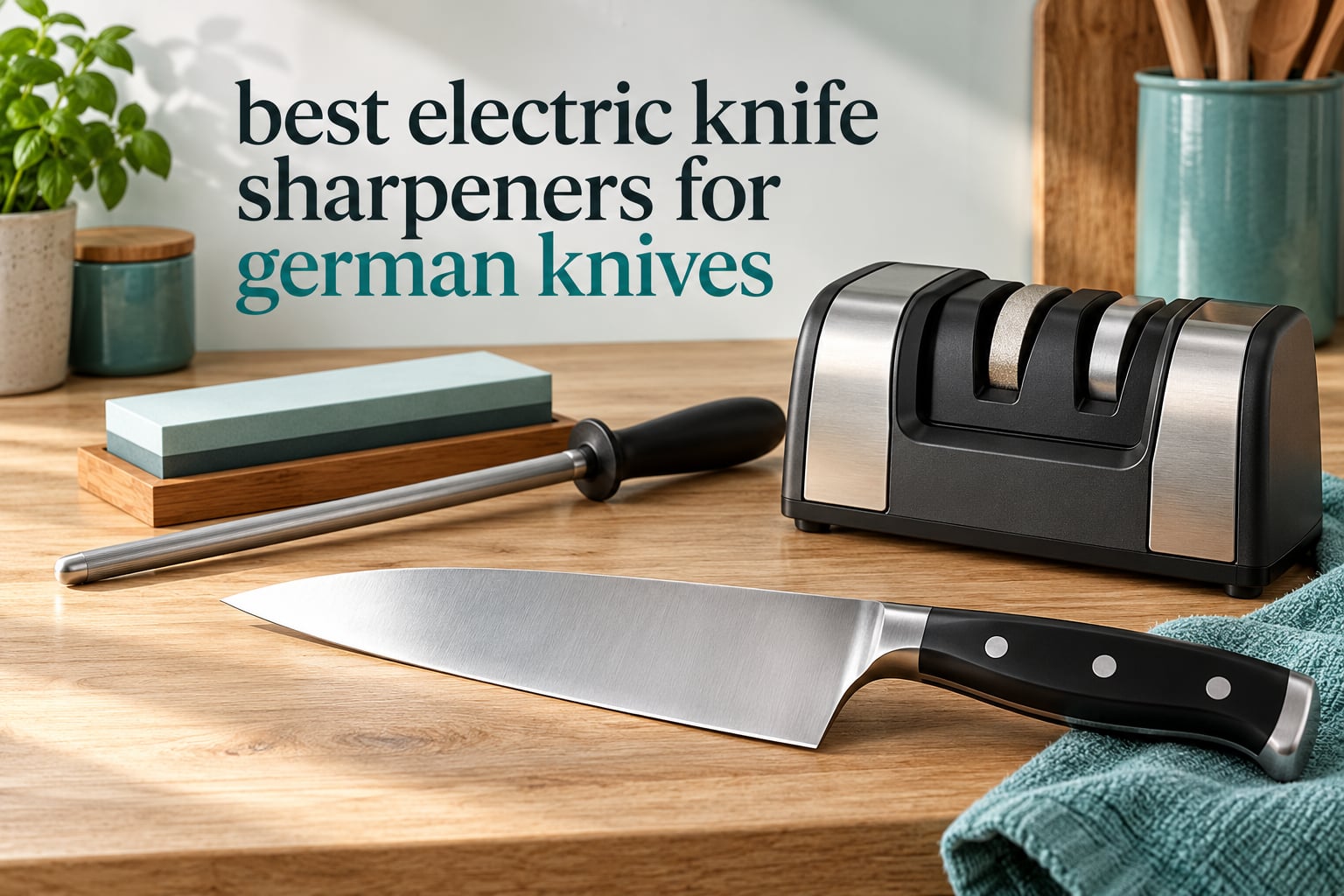 best electric knife sharpeners for german knives