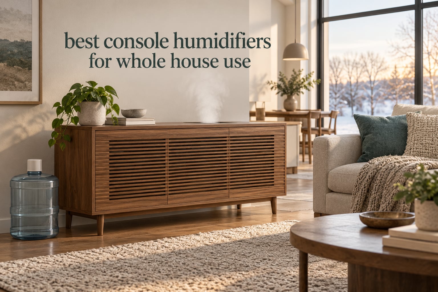 best console humidifiers for whole house use