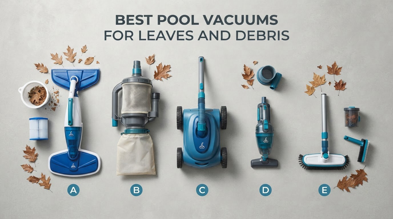 best pool vacuums for leaves and debris