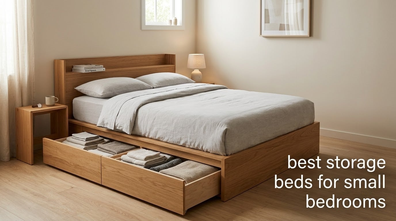 best storage beds for small bedrooms