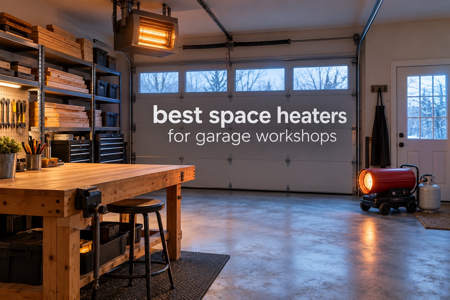 best space heaters for garage workshops