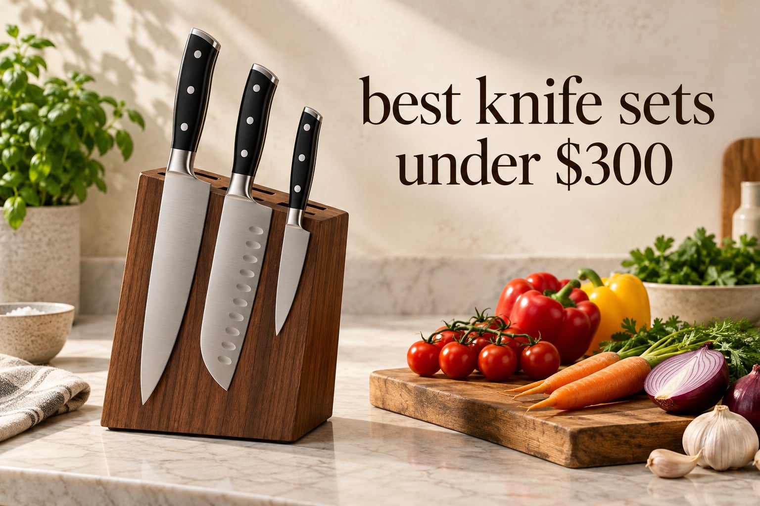 best knife sets under $300