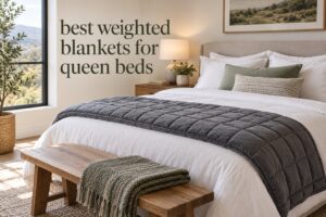 best weighted blankets for queen beds