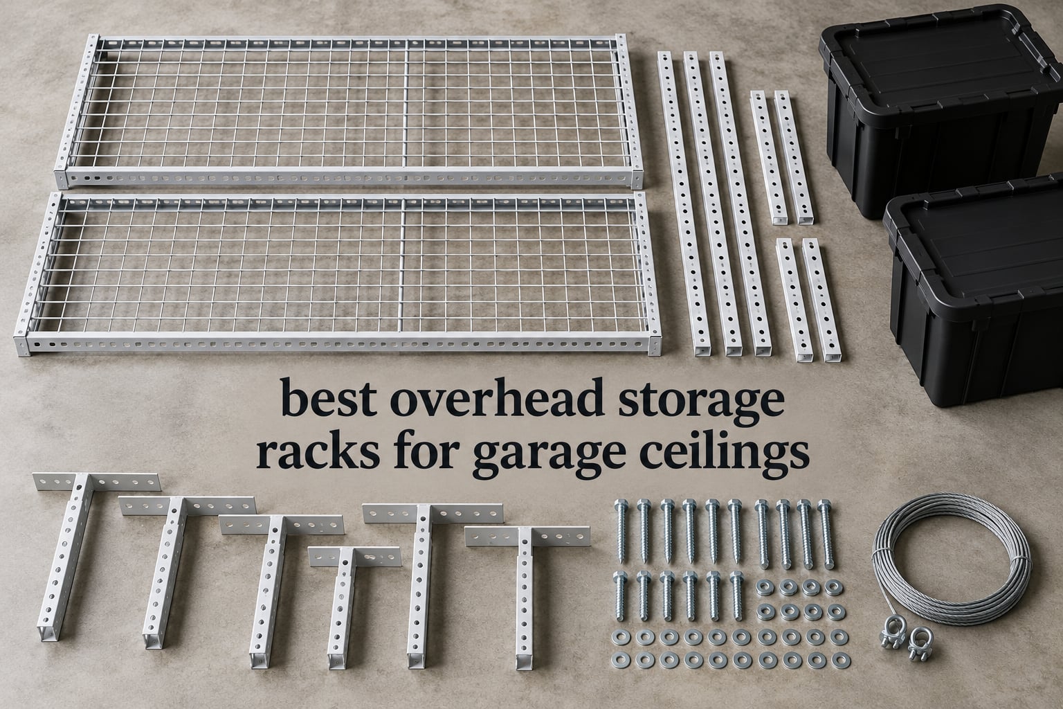 best overhead storage racks for garage ceilings